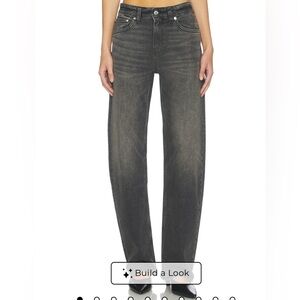 EBDenim NWT Alida Loose Bowed in Smoke // Size 23